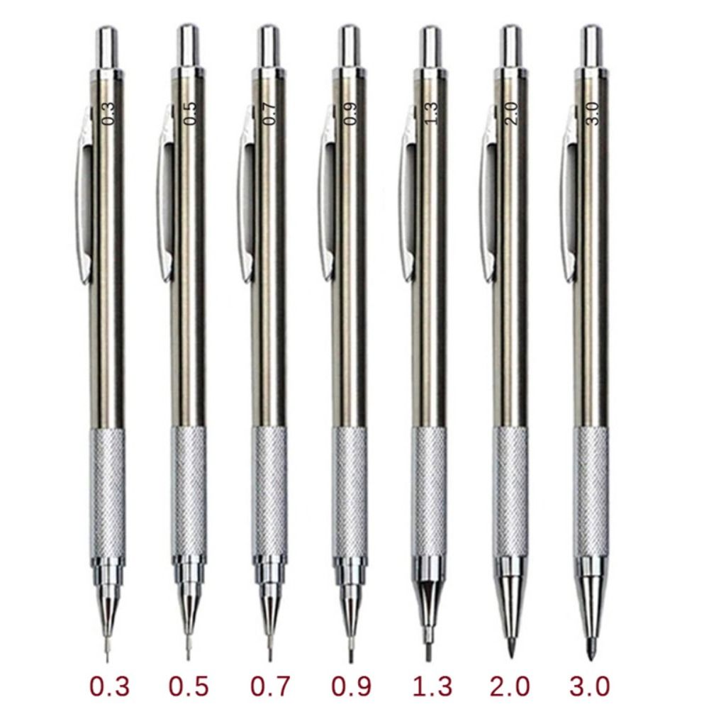 0.3/0.5/0.7/0.9/1.3/2.0/3.0MM  - đánh giá và giá Mechanical Pencil 0.3