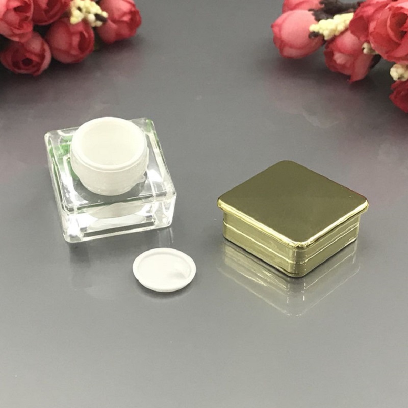 5G gold square plastic acrylic - đánh giá và giá Gel Refill Pack