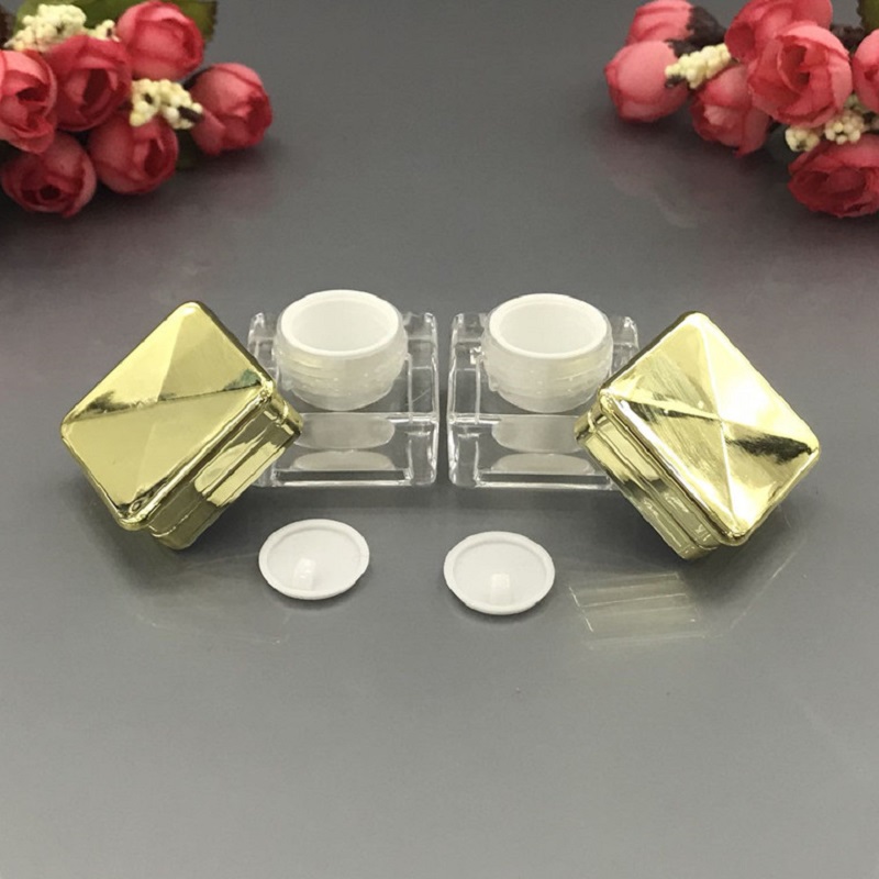 5G gold square plastic acrylic - đánh giá và giá Gel Refill Pack