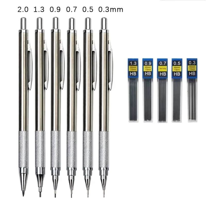 Metal Mechanical Pencil 0.3 0. - đánh giá và giá Mechanical Pencil 0.3