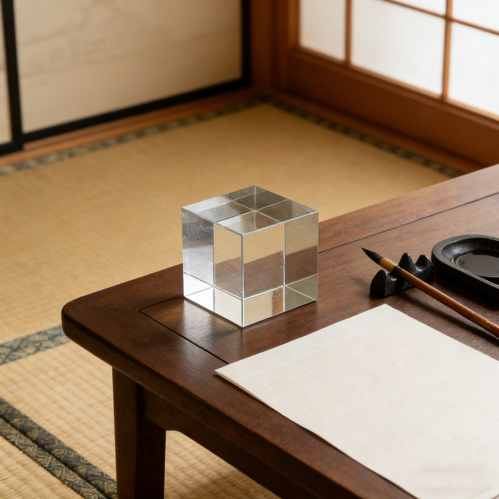 Heavy Clear Square Crystal Pap - đánh giá và giá Paper Weight Crystal