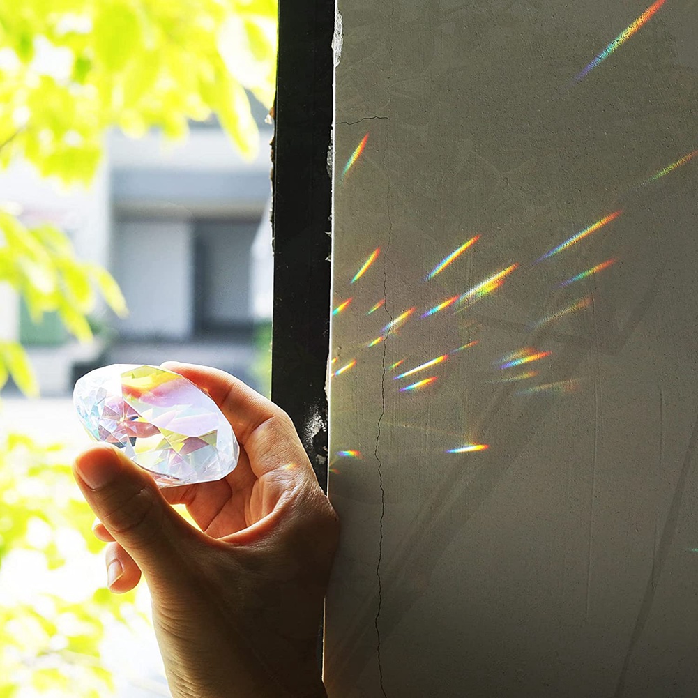AB46-2PCS 50 Mm/ 2 Inch AB Col - đánh giá và giá Paper Weight Crystal