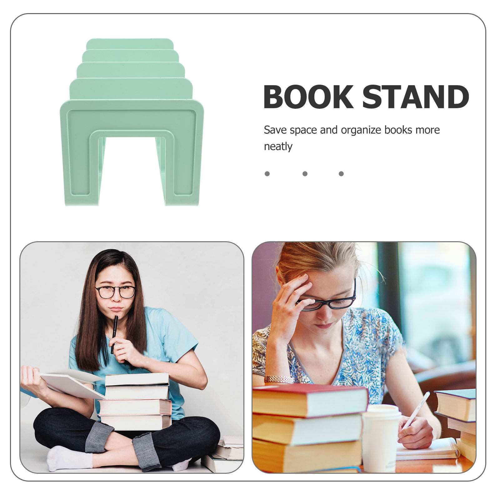 Desktop Book Organizer with Mu - đánh giá và giá Magazine Holder Rack