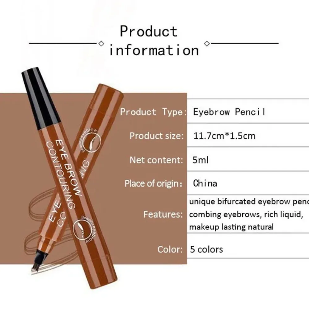 1Pcs Eyebrow Pen Waterproof Fo - đánh giá và giá Correction Pen Fine