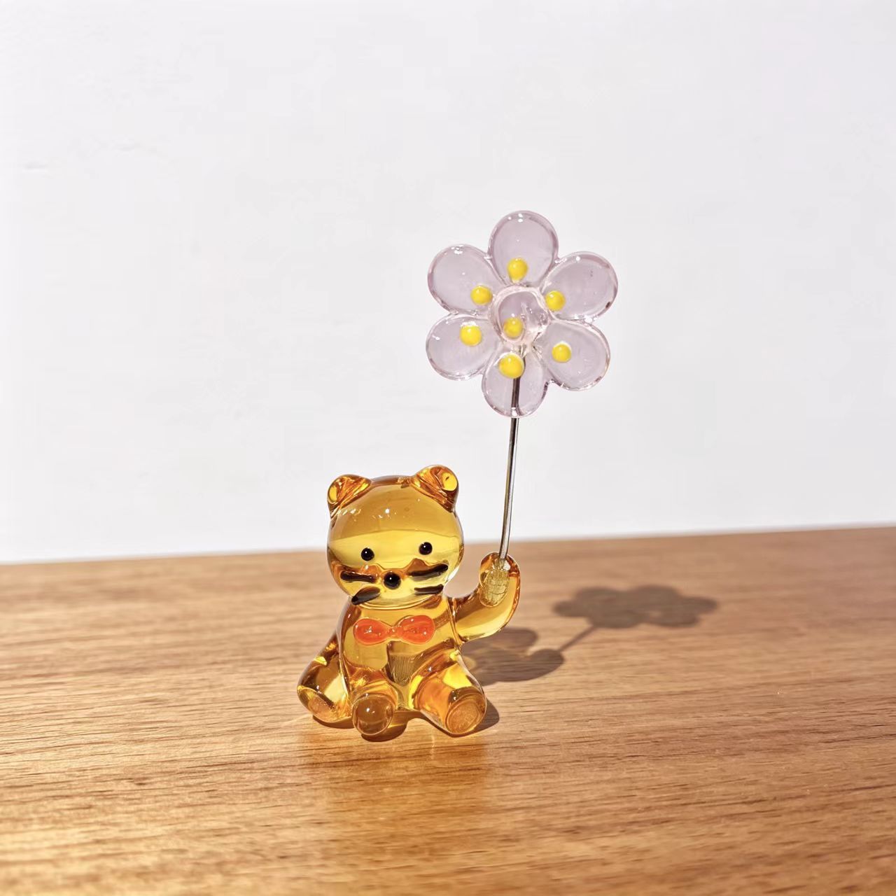Japanese-Style Glass Kitten Pa - đánh giá và giá Paper Weight Crystal