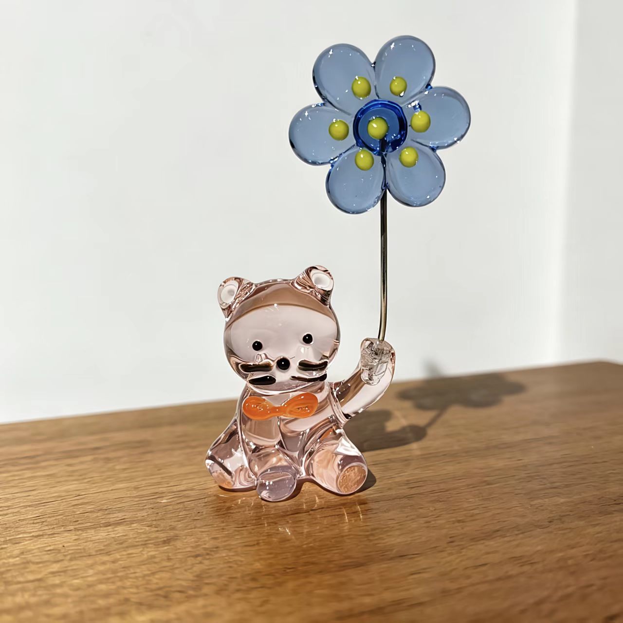Japanese-Style Glass Kitten Pa - đánh giá và giá Paper Weight Crystal