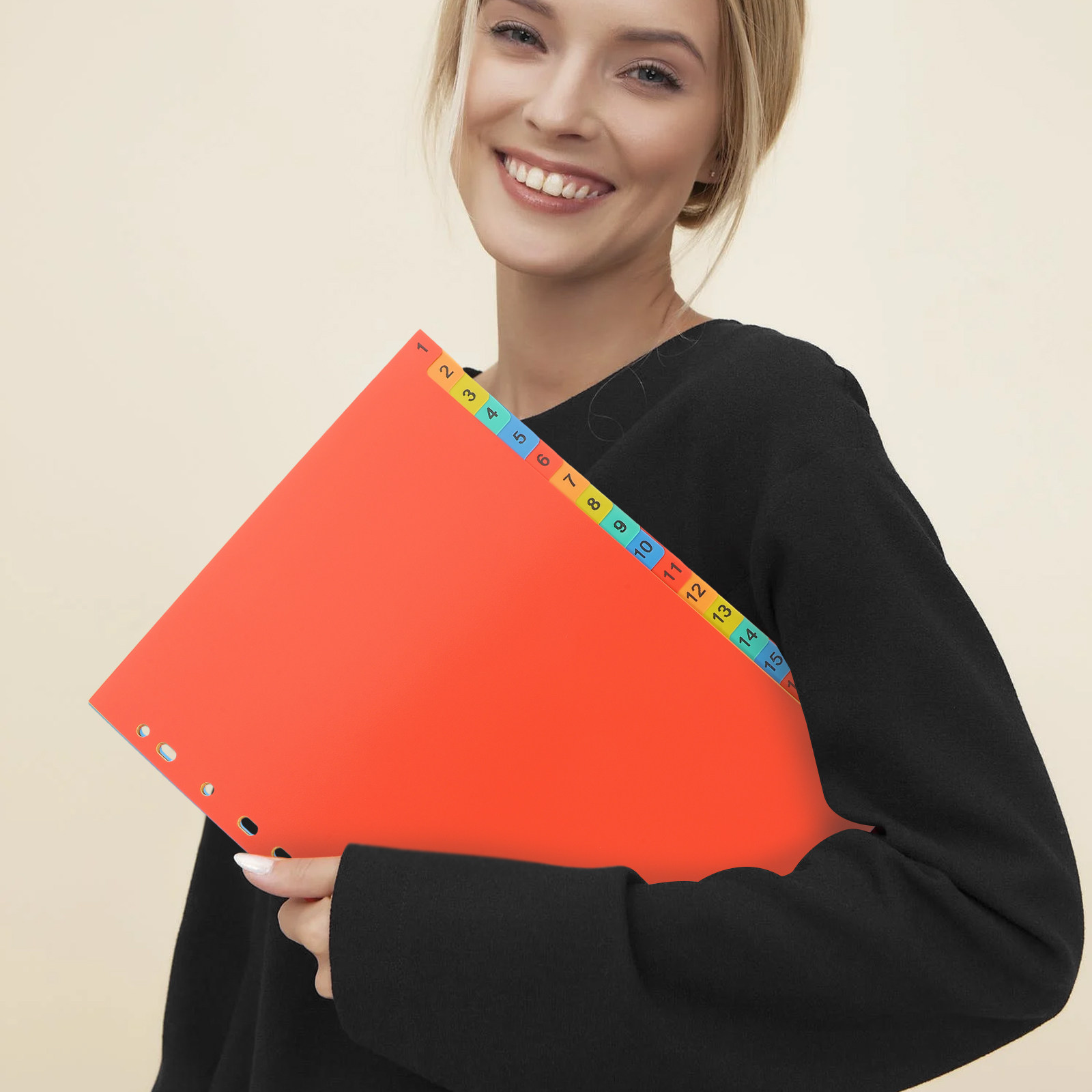 A4 Tabbed Binder Dividers 20 S - đánh giá và giá Tab Divider A4