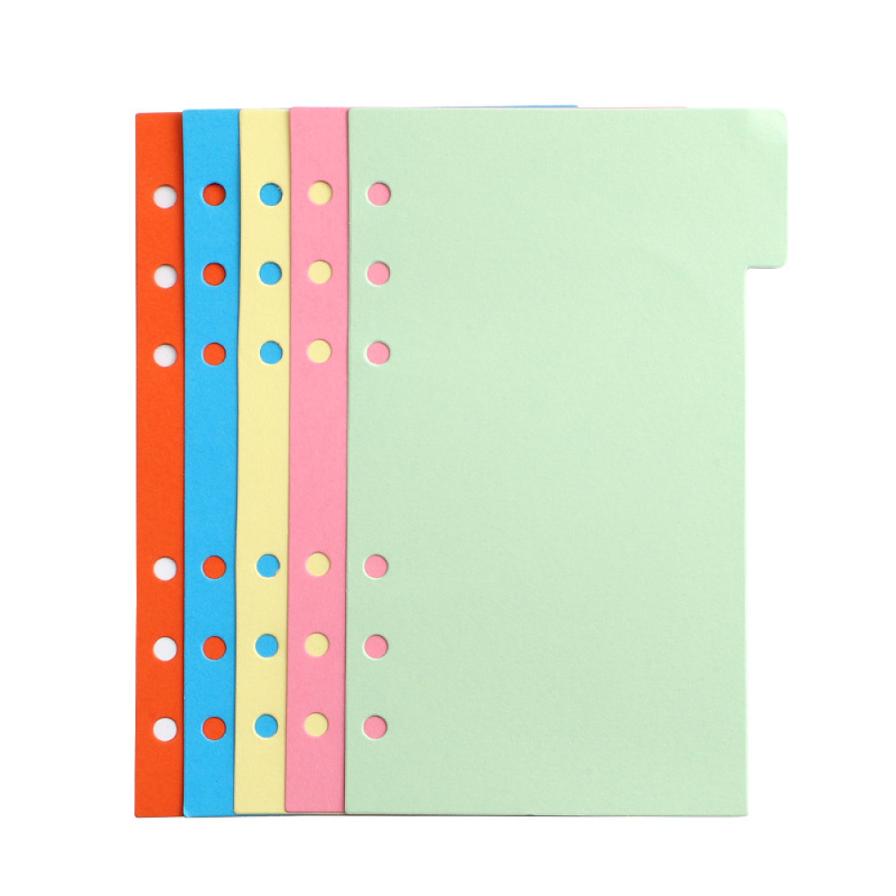 Loose Leaf Index Tabbed Divide - đánh giá và giá Tab Divider A4