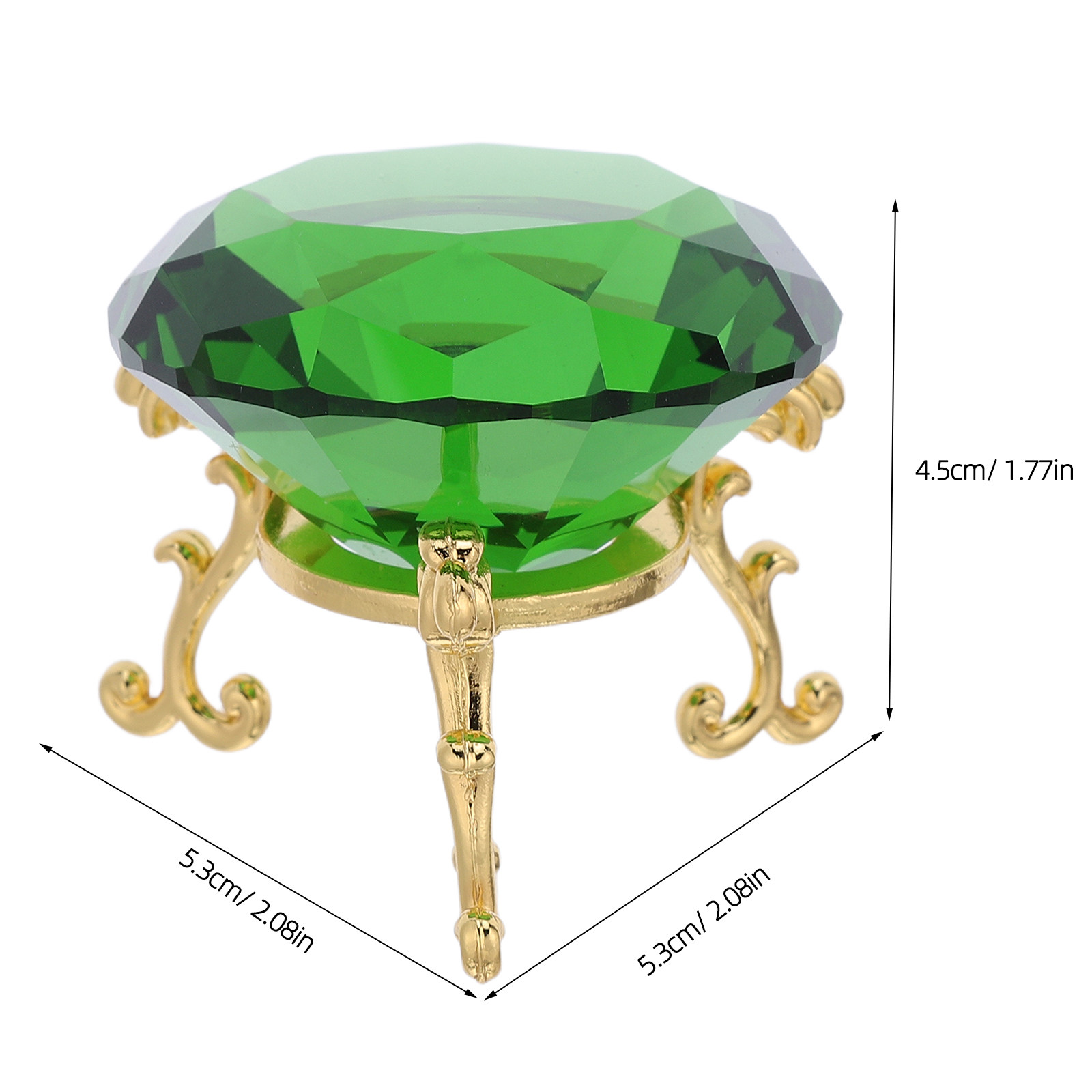 Artificial Crystal Diamond Tab - đánh giá và giá Paper Weight Crystal