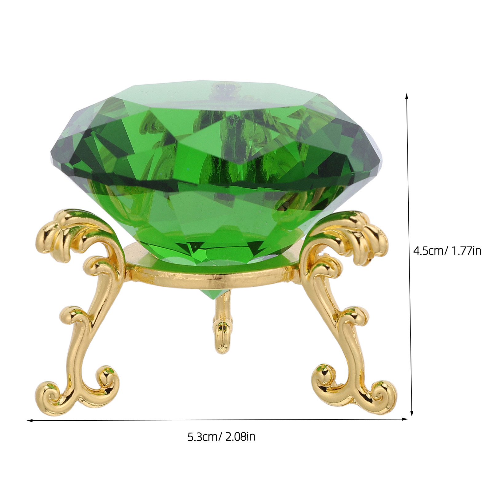 Artificial Crystal Diamond Tab - đánh giá và giá Paper Weight Crystal
