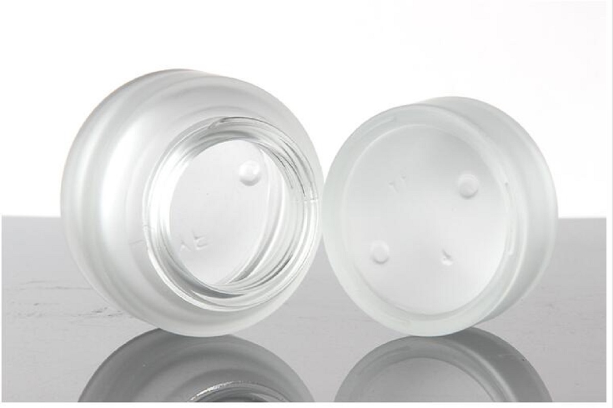 30G frosted glass jar black li - đánh giá và giá Gel Refill Pack