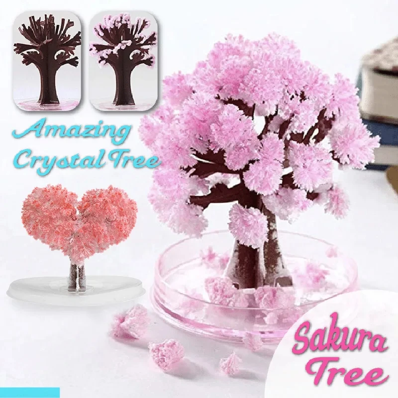 Mini Magic Sakura Miniature Tr - đánh giá và giá Paper Weight Crystal