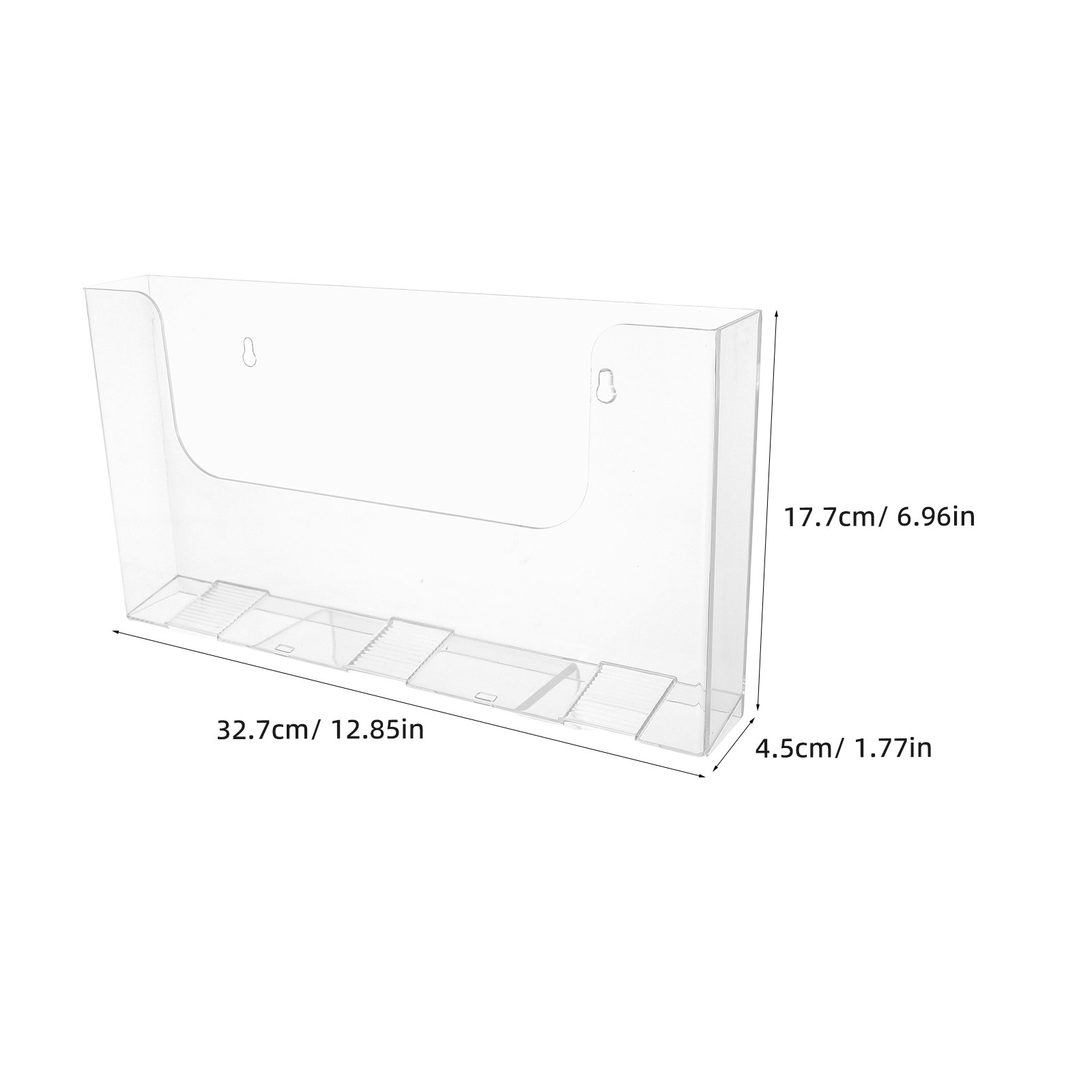 Acrylic Wall File Holders 2 Pa - đánh giá và giá Magazine Holder Rack