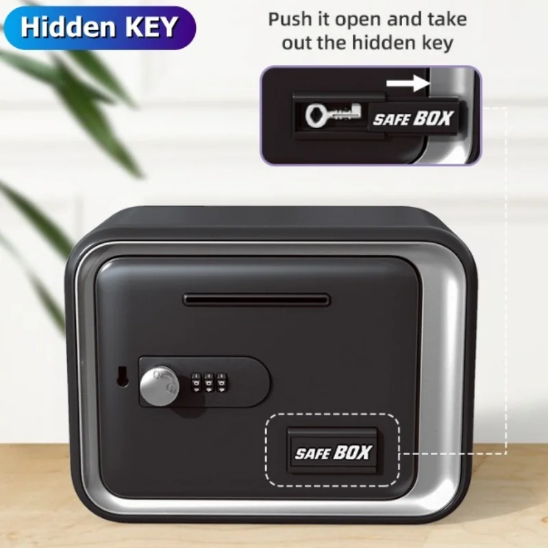 24x18x15cm Safe Box with Key L - đánh giá và giá Card Index Box